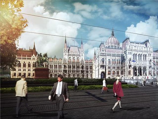 Új képeken a leendő Kossuth-tér