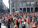 Patthelyzet az Erzsébet-hídnál