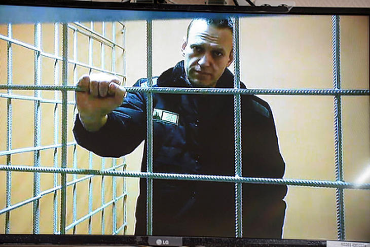 A Navalnijról (képünkön) szóló határozatról csak a Fidesz nem szavazott. Fotó: MTI/AP/Denyisz Kaminyev
