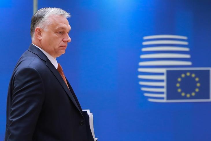 Orbán Viktor egy korábbi EU-csúcson Brüsszelben. Forrás: Európai Tanács 