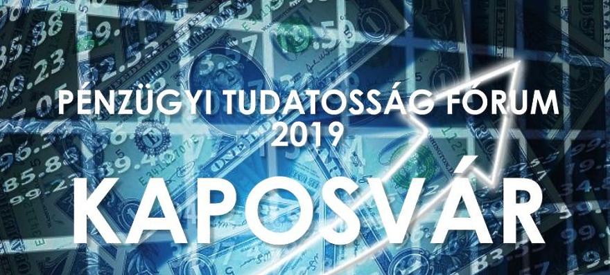 Pénzügyi Tudatosság Diákfórum 2019 - Kaposvár