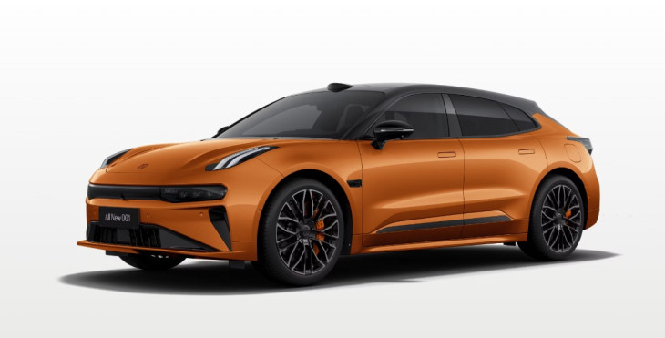 Így néz ki egy Zeekr 001 model