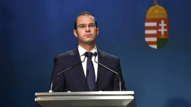Hollik István elmondta, mennyit takarít meg egy átlagos autótulajdonos család az árstoppal. Fotó: MTI/Ilyés Tibor