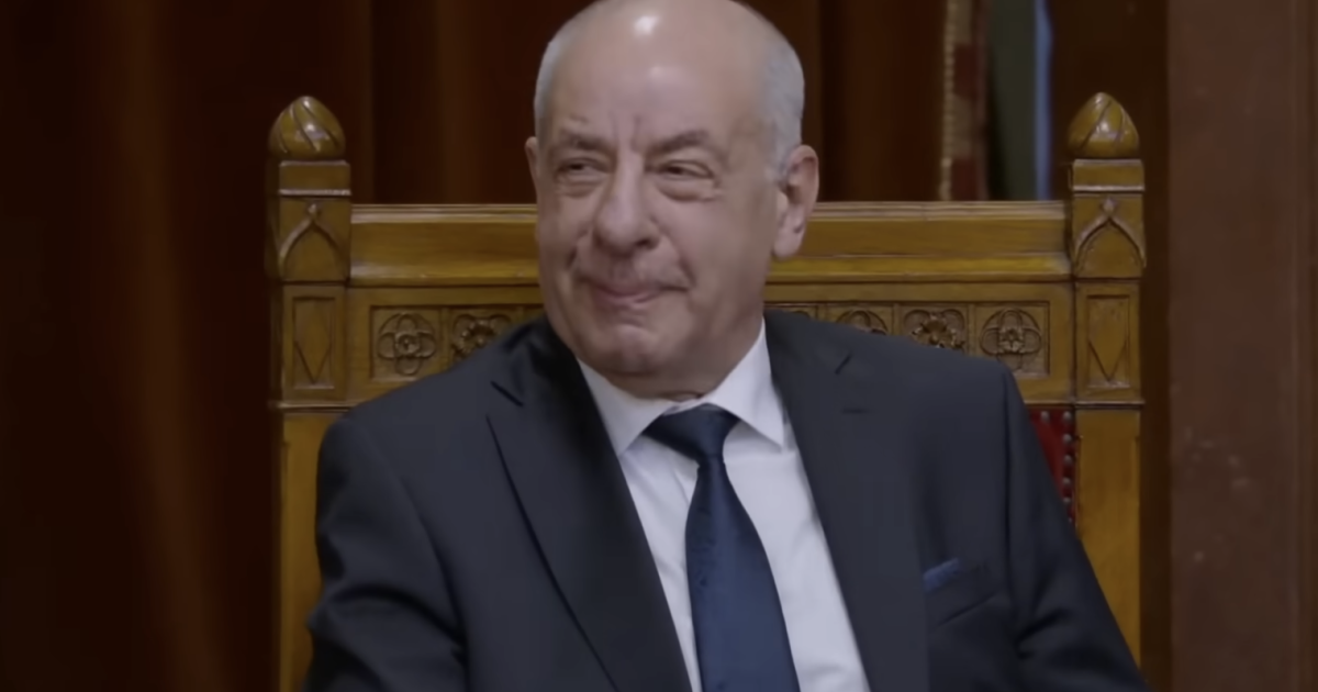 Sulyok Tamás köztársasági elnök a parlamentben, Magyar Péter beiktatásának napján