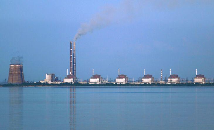 A zaporizzsjai atomerőmű békeidőben. (Fotó: Wikimedia Commons/Ralf1969)