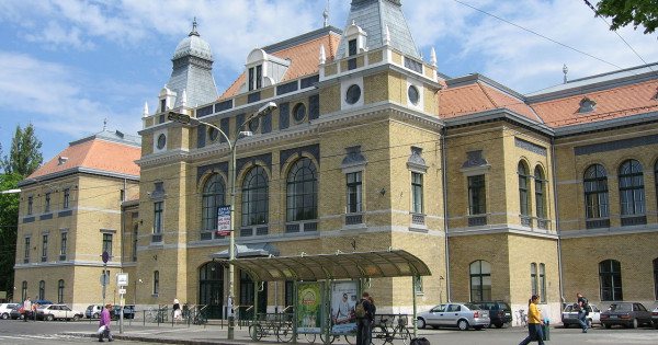 A szegedi nagyállomás