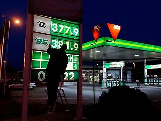 Csökken szerdától a gázolaj ára