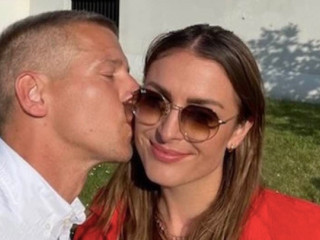 Magyar Péter és Vogel Evelin 