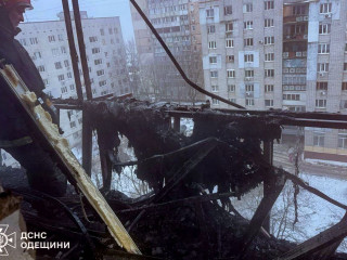 Kilőtt házak Ukrajnában, 2025. 01. 20. 