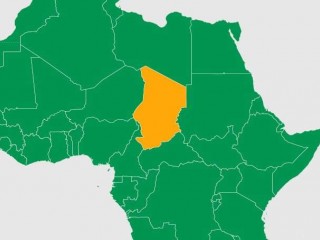 Csád központi helyen fekszik Afrika északi felében