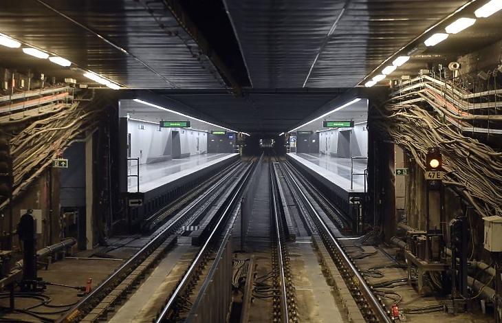 Ha minden jól megy, az eredeti időben lesz kész a metróvonal középső szakasza (fotó: BKV)
