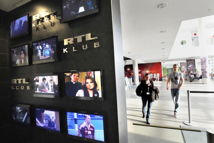 Az RTL székháza, ahova kiszálltak a NAV-osok Fotó: MTI Fotó/Máthé Zoltán