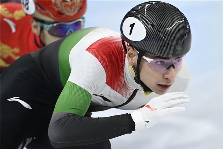 Liu Shaoang már kétszeres olimpiai bajnok, ahogy Magyarországnak is két aranya van a téli játékok történetében. Fotó: MTI