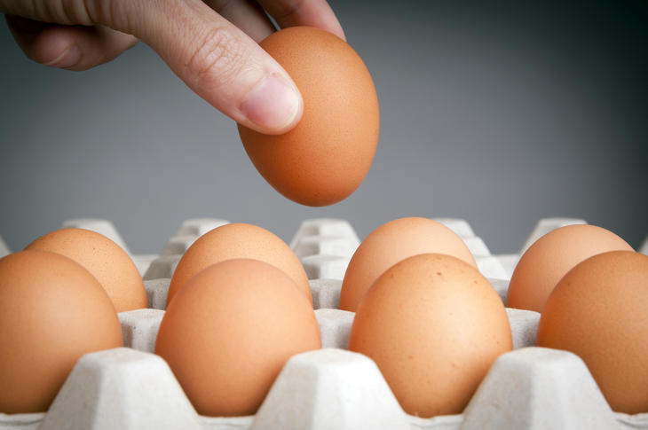 A termelők ma több mint 40 forintért tudnak értékesíteni egy M-es méretű tojást. Fotó: depositphotos