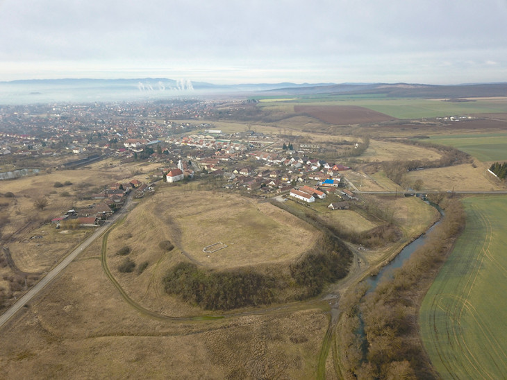 Szép kilátás: Borsod vára Edelényben