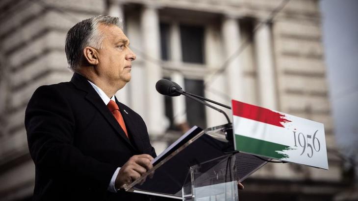 Zalaegerszegen tartott ünnepi beszédet. Fotó: Orbán Viktor/Facebook