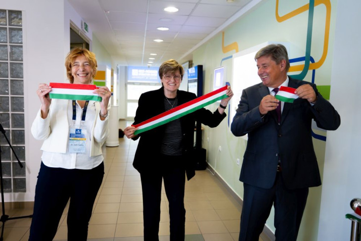 Karikó Katalin is a megnyitón járt