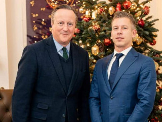 David Cameron, Magyar Péter