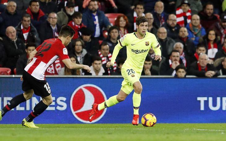 Athletic Bilbao - FC Barcelona mérkőzés a La Ligában. Forrás: fcbarcelona.com     