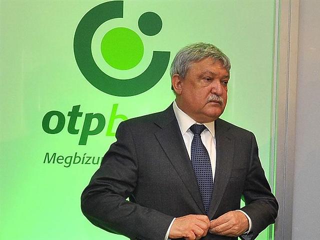 Csányi Sándor, az OTP elnök-vezérigazgatója.