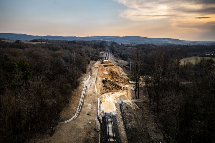 A problémás városlődi szakasz, amelyet nem sikerült 2024 decembere óta rendbe tenni 