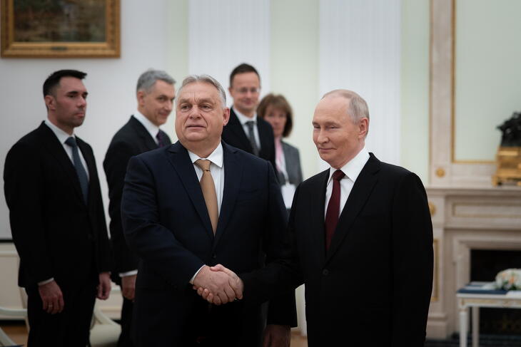 Orbán Viktor Moszkvában