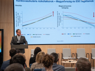 Dr. Merkely Béla előadása a Klasszis Média Egészséggazdaság - Menedzser Egészség című konferenciáján március 27-én 
