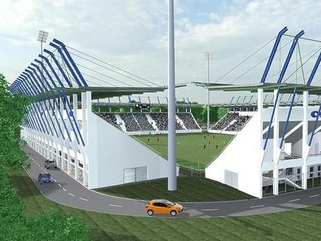 A szegedi stadion látványterve