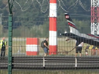 Mészáros Lőrinc helikopterre száll