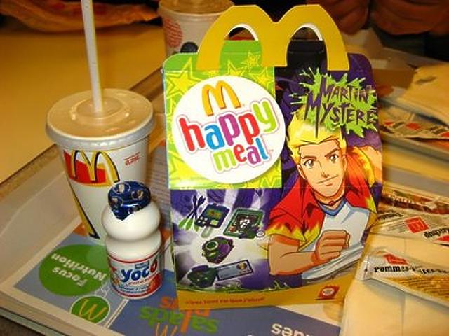 A McDonald's Happy Mealjei