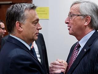Juncker nem akar pénzügyi szankciókhoz nyúlni Magyarországgal és Lengyelországgal szemben