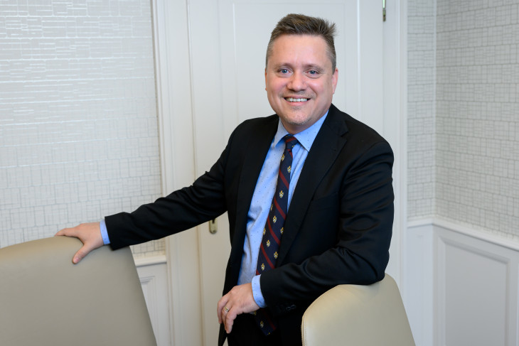 Dr. Molnár Tamás, az MBH Bank Faktoring és Üzletfinanszírozás üzletágának ügyvezető igazgatója