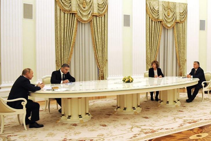Vlagyimir Putyin Magyarországnak is olcsó gázt ígért, mégis drágán kapjuk. Fotó: Kreml/MTI