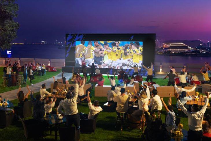 A Festival City egy részlete Dubaiban. Fotó: golfnews.com