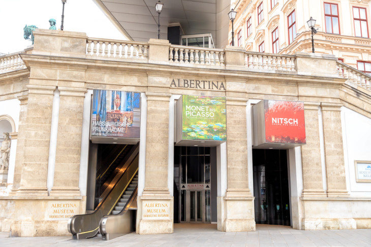 A híres bécsi múzeumba, az Albertinába is ingyen lehet bemenni