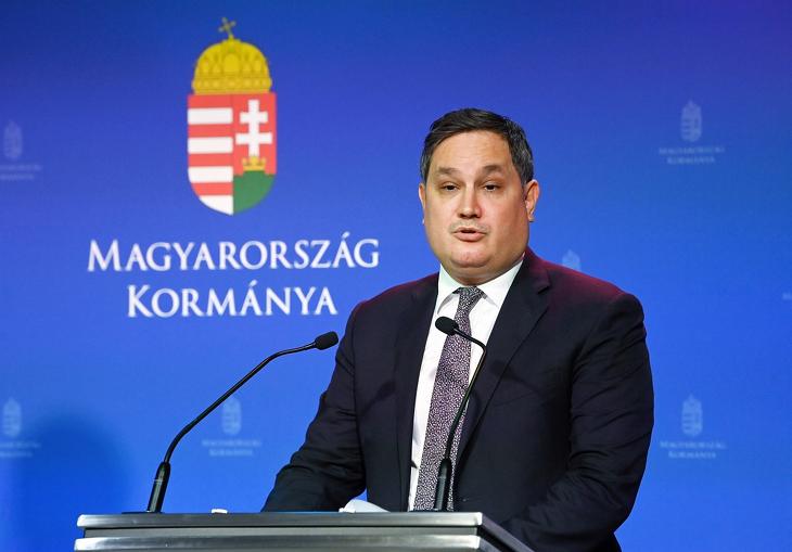 Nagy Márton optimista: Magyarország 1,5 százalékos GDP-bővüléssel elkerülheti idén a recessziót. Fotó: Bruzák Noémi / MTI