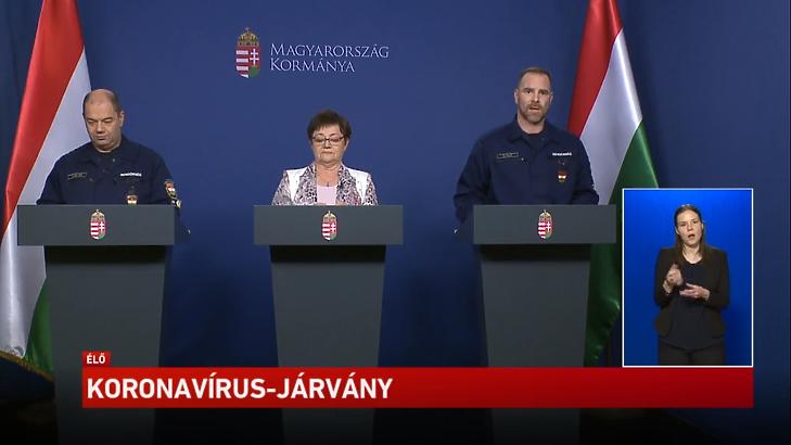 Az operatív törzs sajtótájékoztatója (Korábbi)
