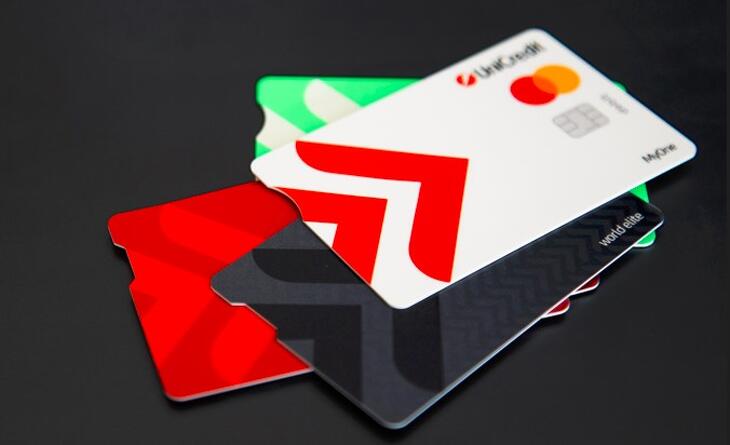 Egy Mastercard Touch Card kártya