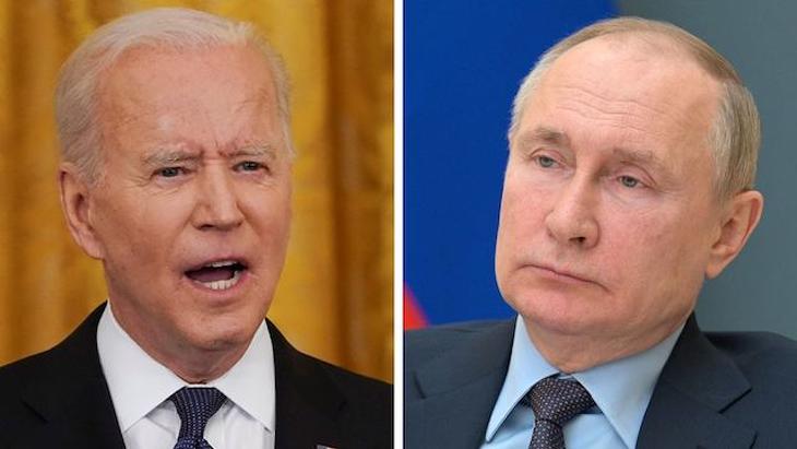 Putyin hülyeségnek minősítette Biden állítását. Fotó: BBC