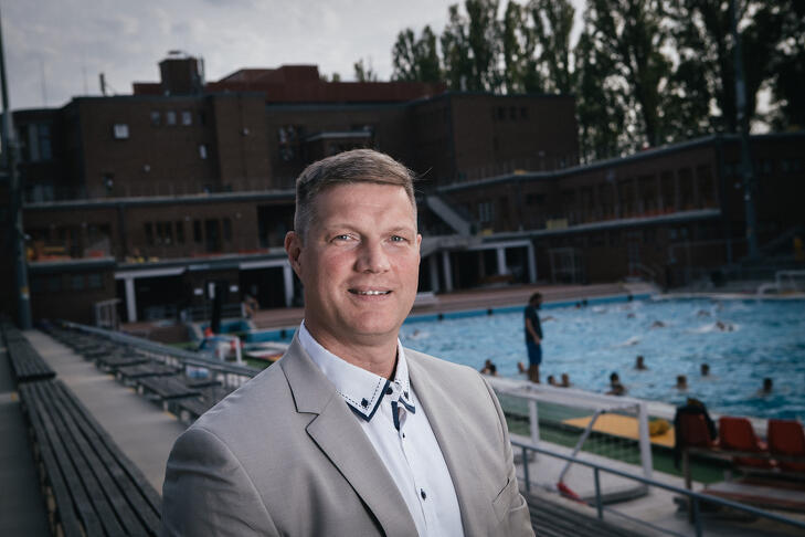 Vári Attila, a vízilabdaszöveteség korábbi elnöke