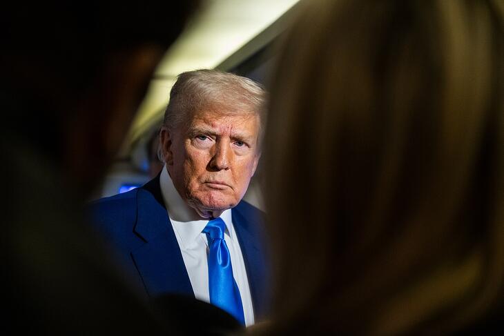 Durván indította az évet Donald Trump