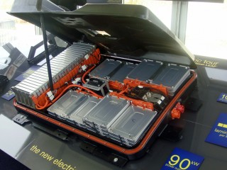 Elektromos autó akkumulátora. A kép illusztráció. Fotó: Wikipedia