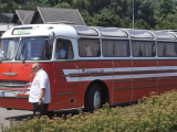 Retró buszokkal pótolták a Fenyves expresszt és a szombathelyi InterCityt a hétvégén