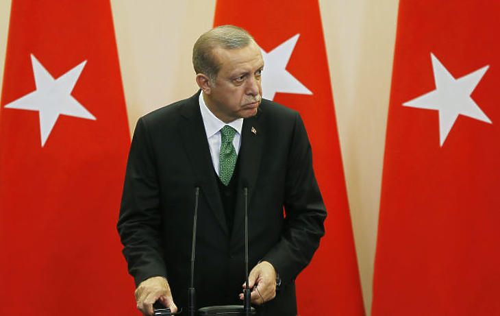 Recep Tayyip Erdogan (Kép forrása: EPA/YURI KOCHETKOV)