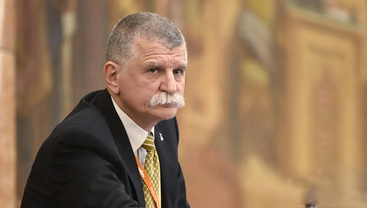 Kövér László a tatárjárásról nem tett említést. Fotó: MTI