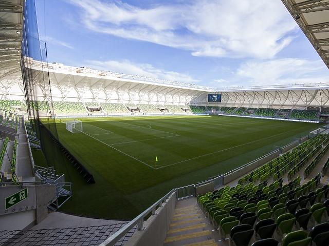 A 15 milliárdos Haladás-stadion (Fotó: MTI)