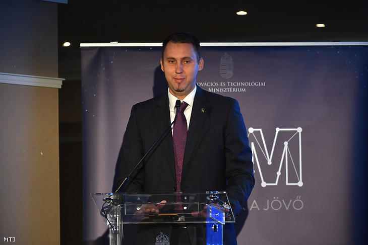 Virág Barnabás, a Magyar Nemzeti Bank új alelnöke. Fotó: MTI
