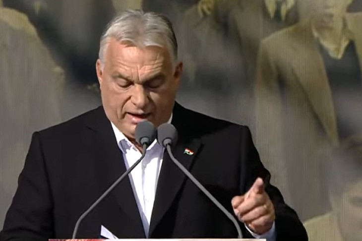 Keményen üzent Magyar Péternek Orbán Viktor a Millenárison tartott beszédben - de a nevét nem ejtette ki
