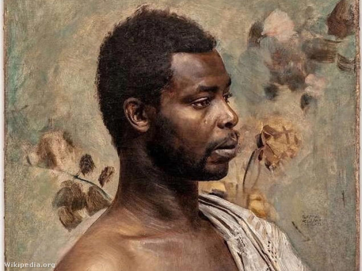 Gustav Klimt, az Afrikai herceg című képe