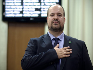 Rózsa Andrés, Zugló polgármestere esküt tesz